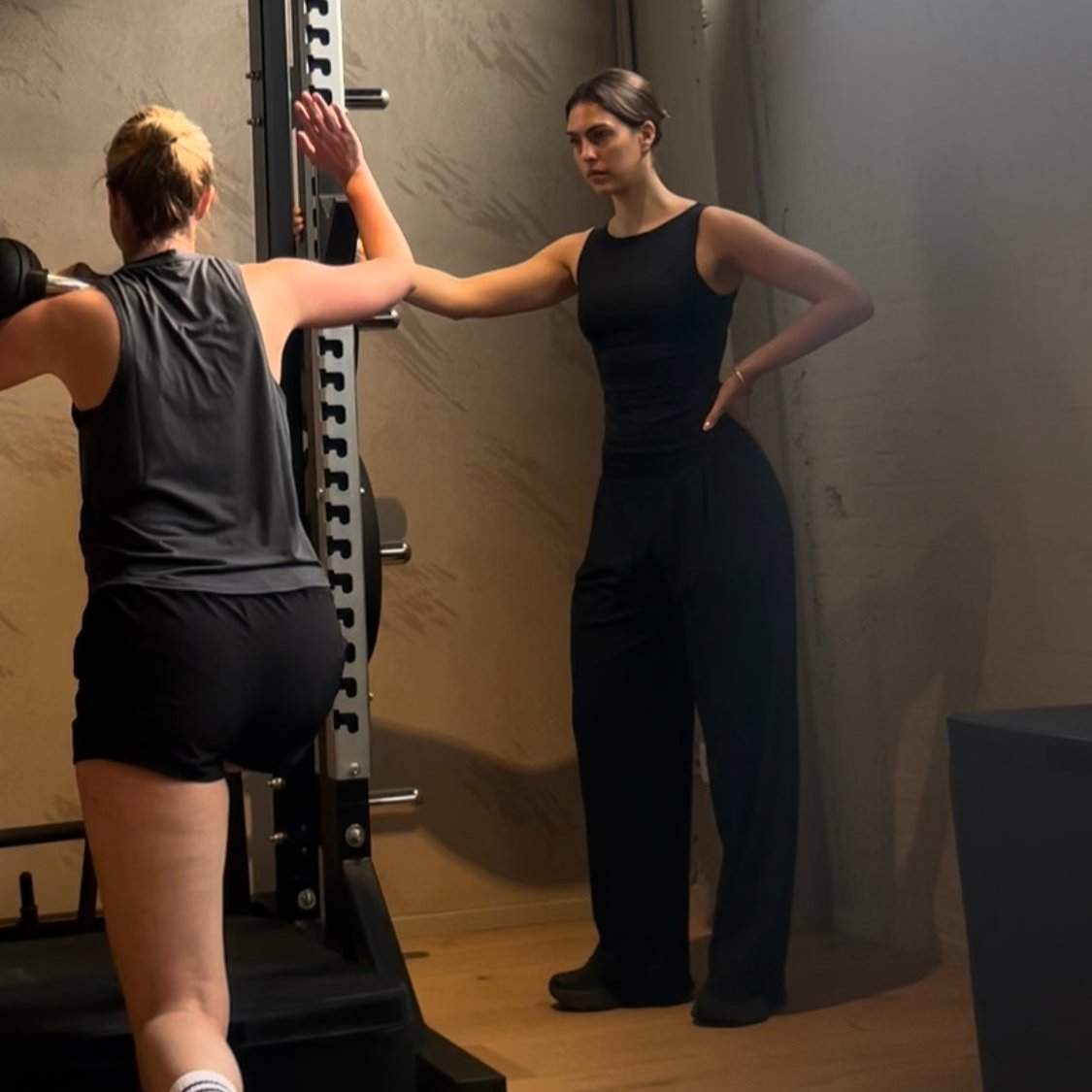 Personal training session